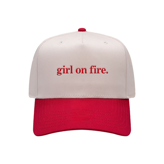 Girl on Fire Hat