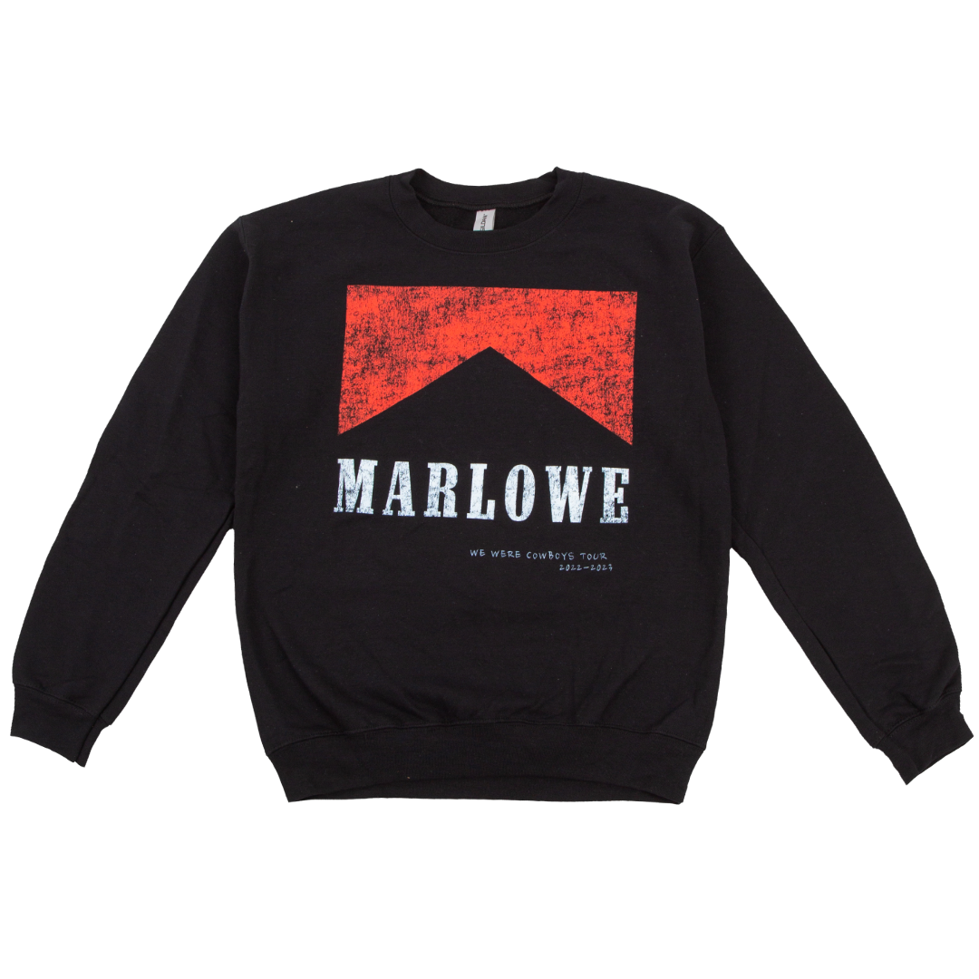 Marlowe Tour Crewneck - Black