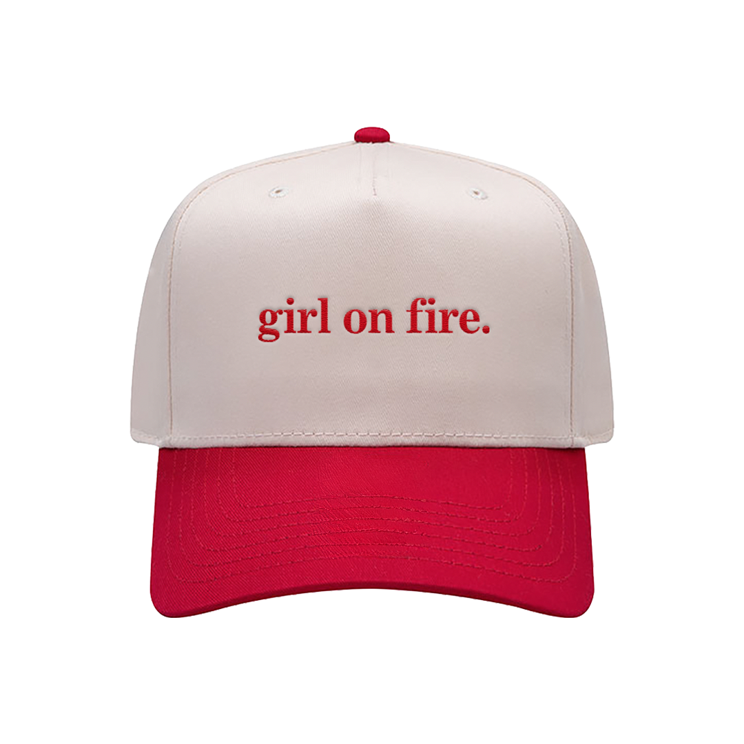 Girl on Fire Hat