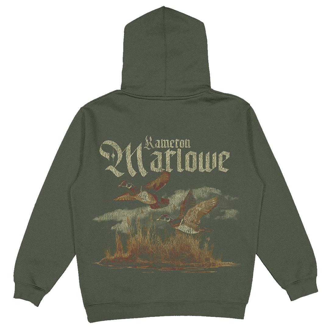 Duck Hoodie - Army Green